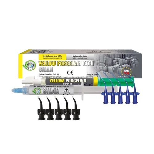 Yellow Porcelain Etch + Silan 2+2ml