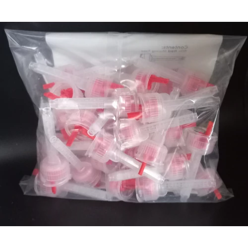 Aquasil keverőcsőr piros 40db