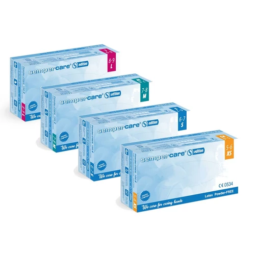 Sempercare púdermentes kesztyű 100db